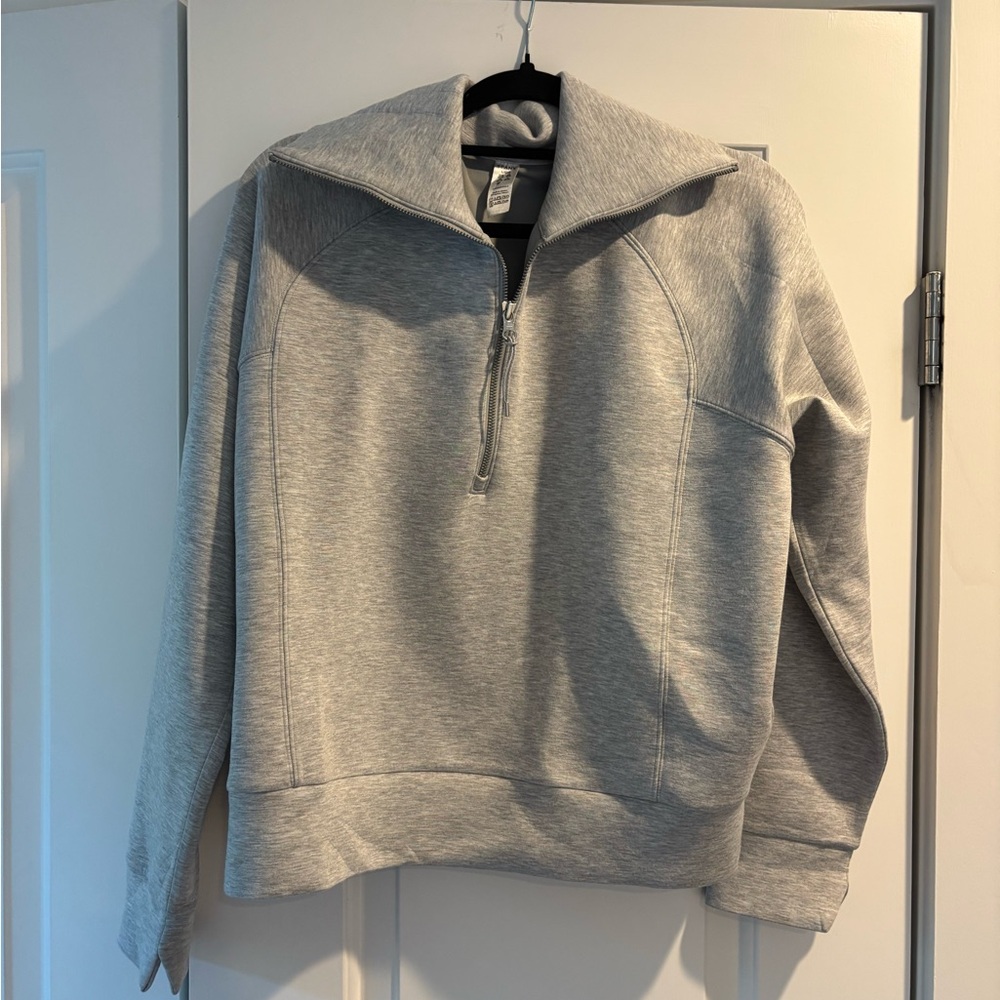 SPANX air essentials Gray Zip-Up